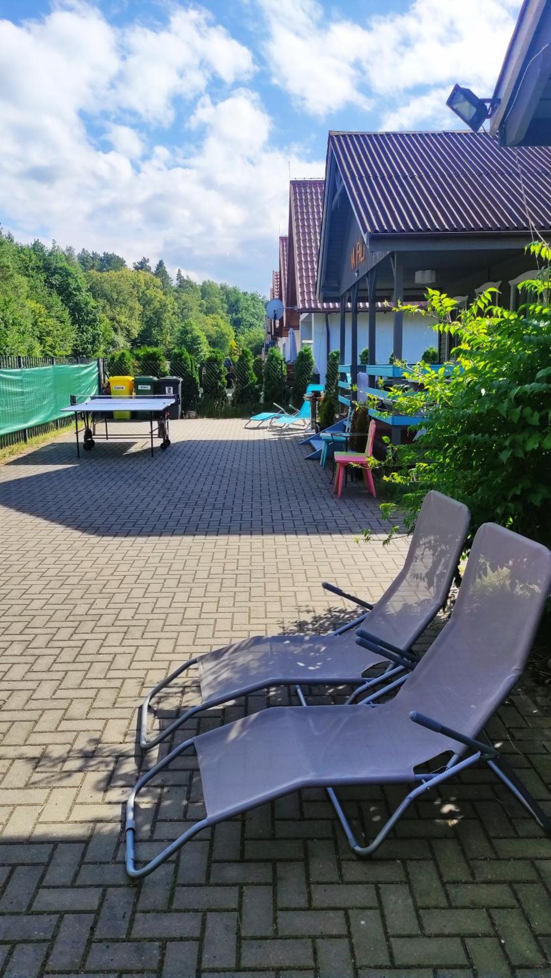 Na Fali Domki Letniskowe Zarnowska Exterior foto